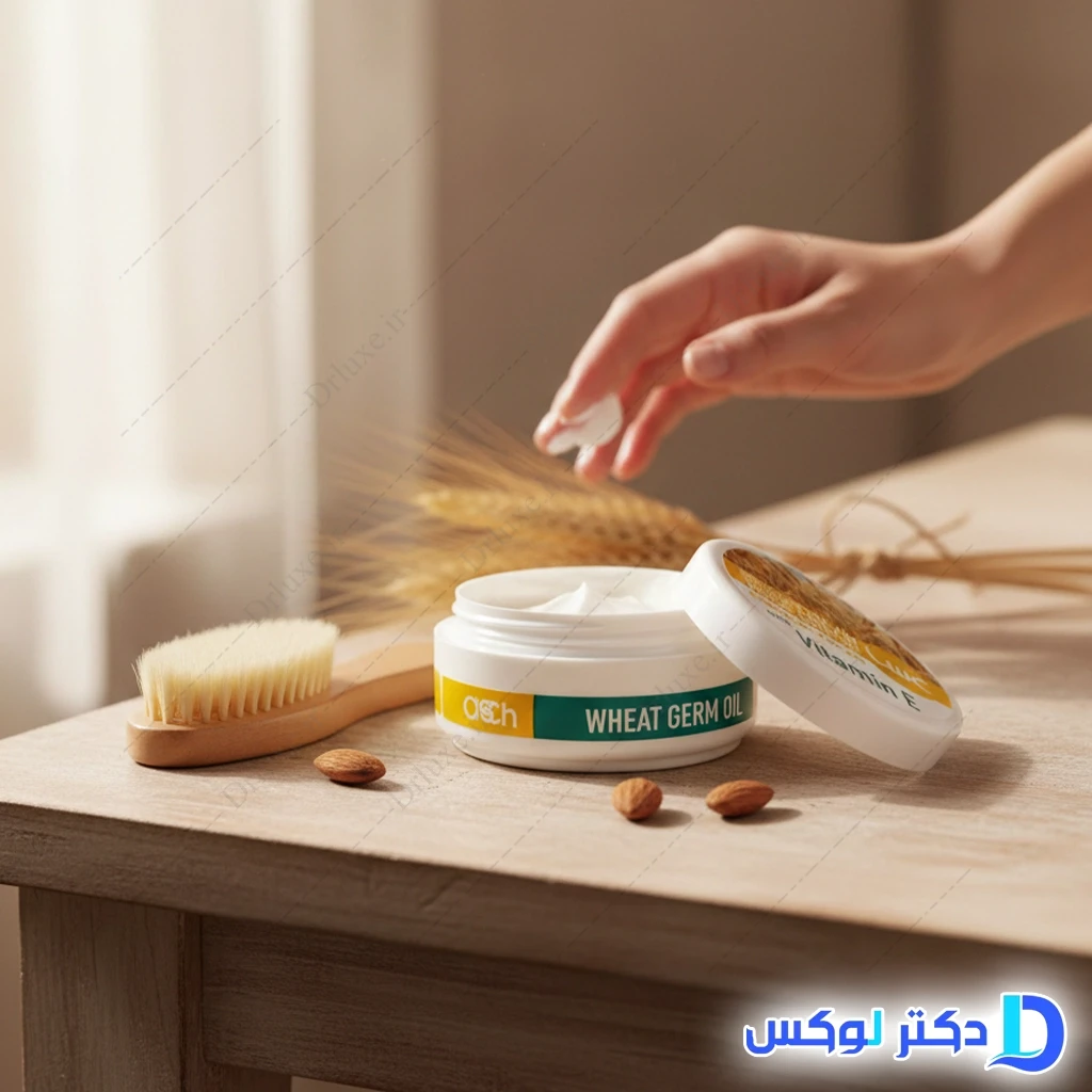 کرم مرطوب کننده ویتامین ای و جوانه گندم عش 100 میلی‌لیتر